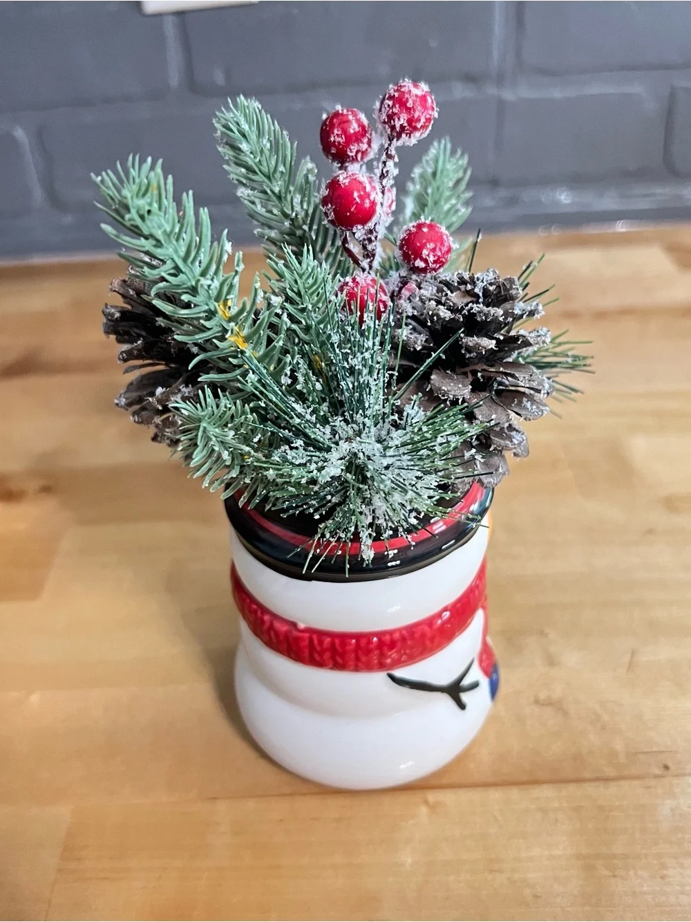 5”x 7” Christmas Reindeer and  8” Decorative Snowman Bundle